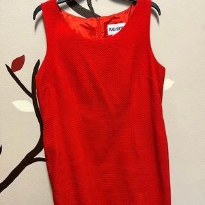 Red Sleeveless Dress